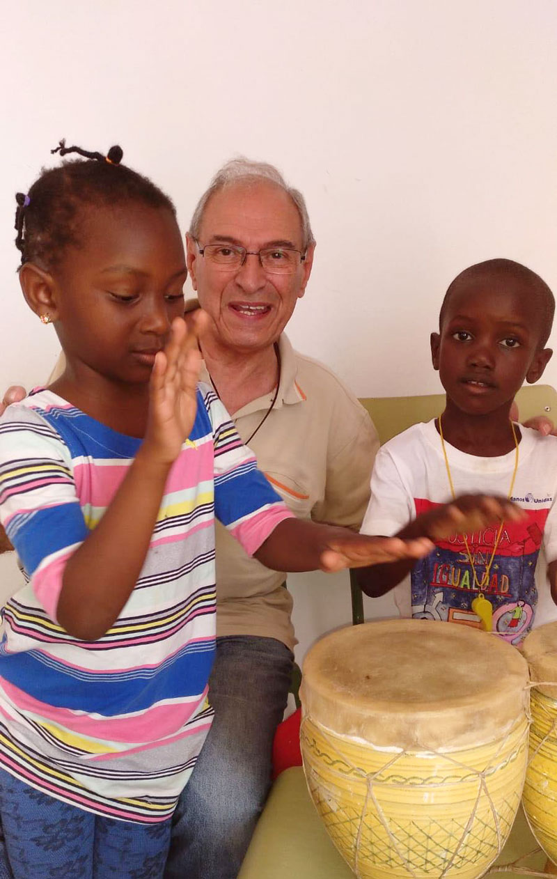 Níjar 2018 Niños y percusión