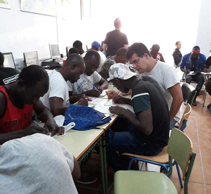 Níjar 2018 inmigrantes