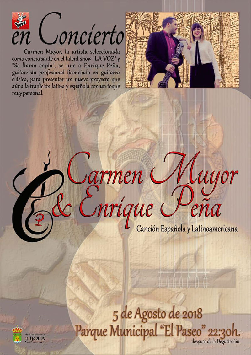 Concierto Carmen Muyor y Enrique Peña