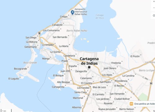 mapa colombia